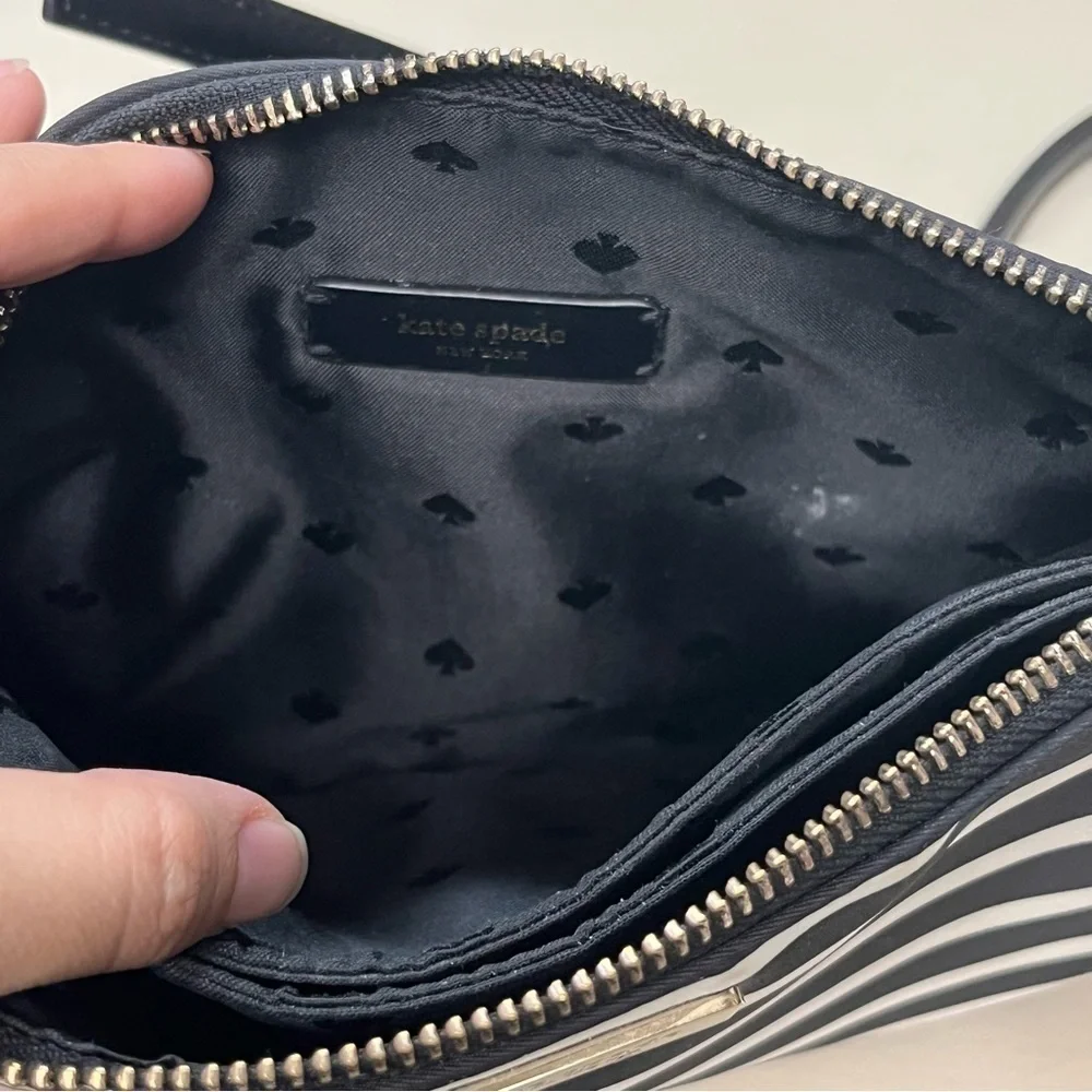 Kate spade Dawn Sailing‎ Stripe Triple Gusset Crossbody Bag
